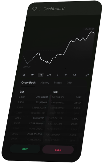 Ultima Markets App Dashboard on Mobile